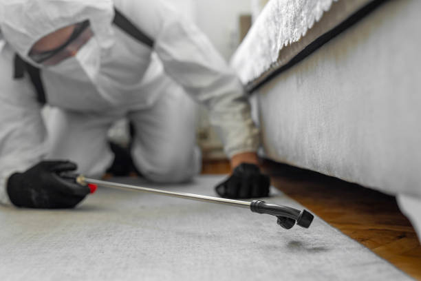 Professional Pest Control technician working in Johnson County County, IN